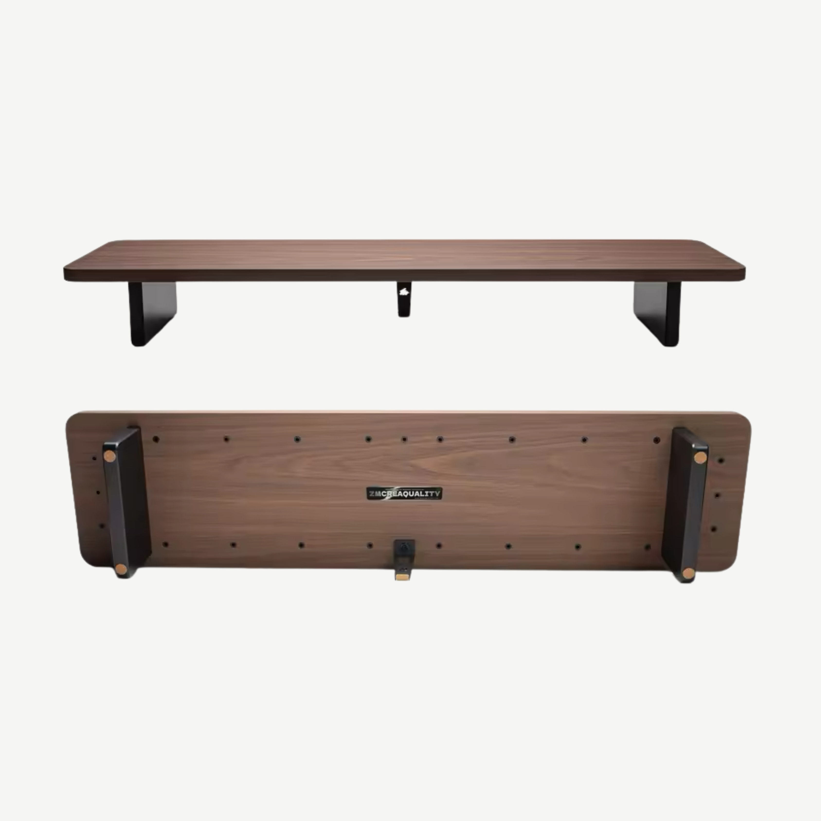Zavvox Walnut Pro Monitor Stand