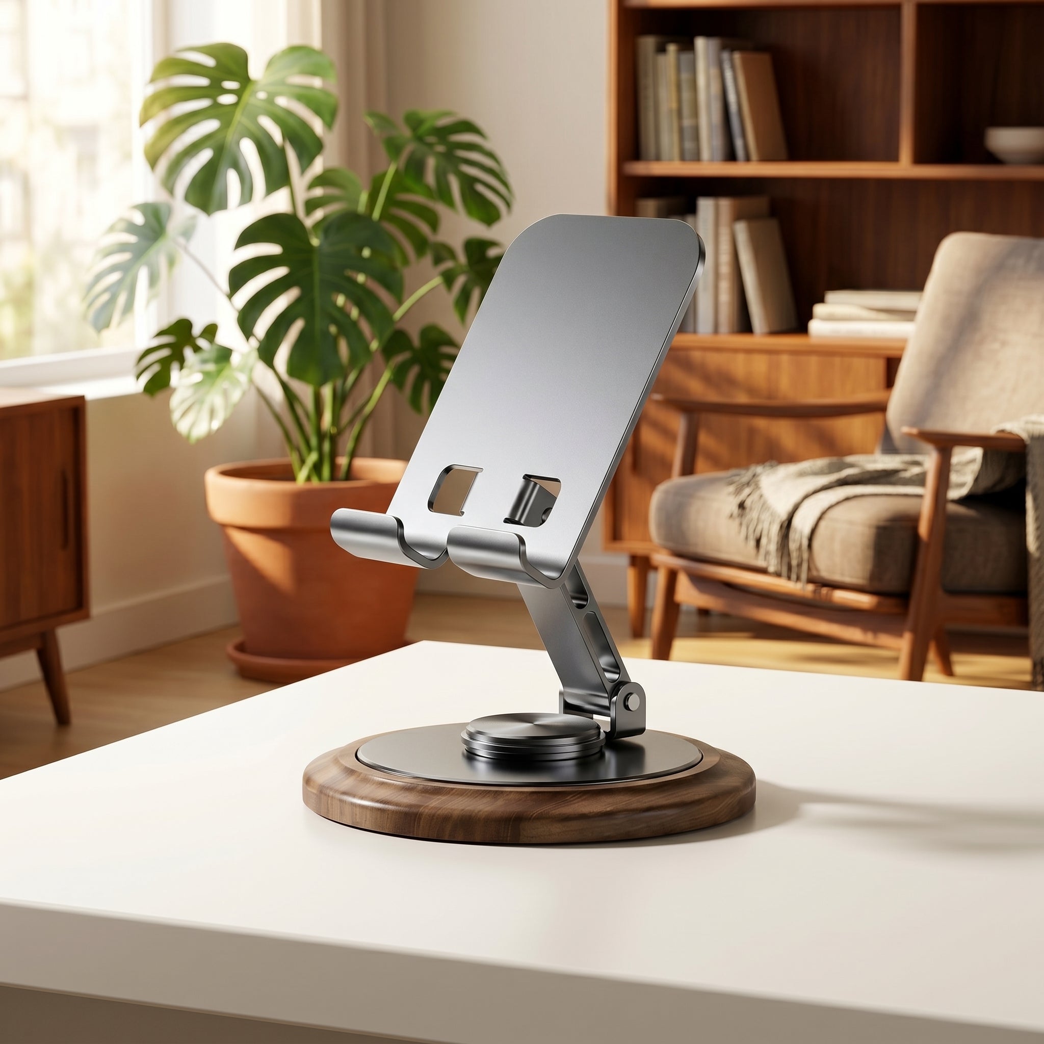 Zavvox Walnut Pro Phone Stand