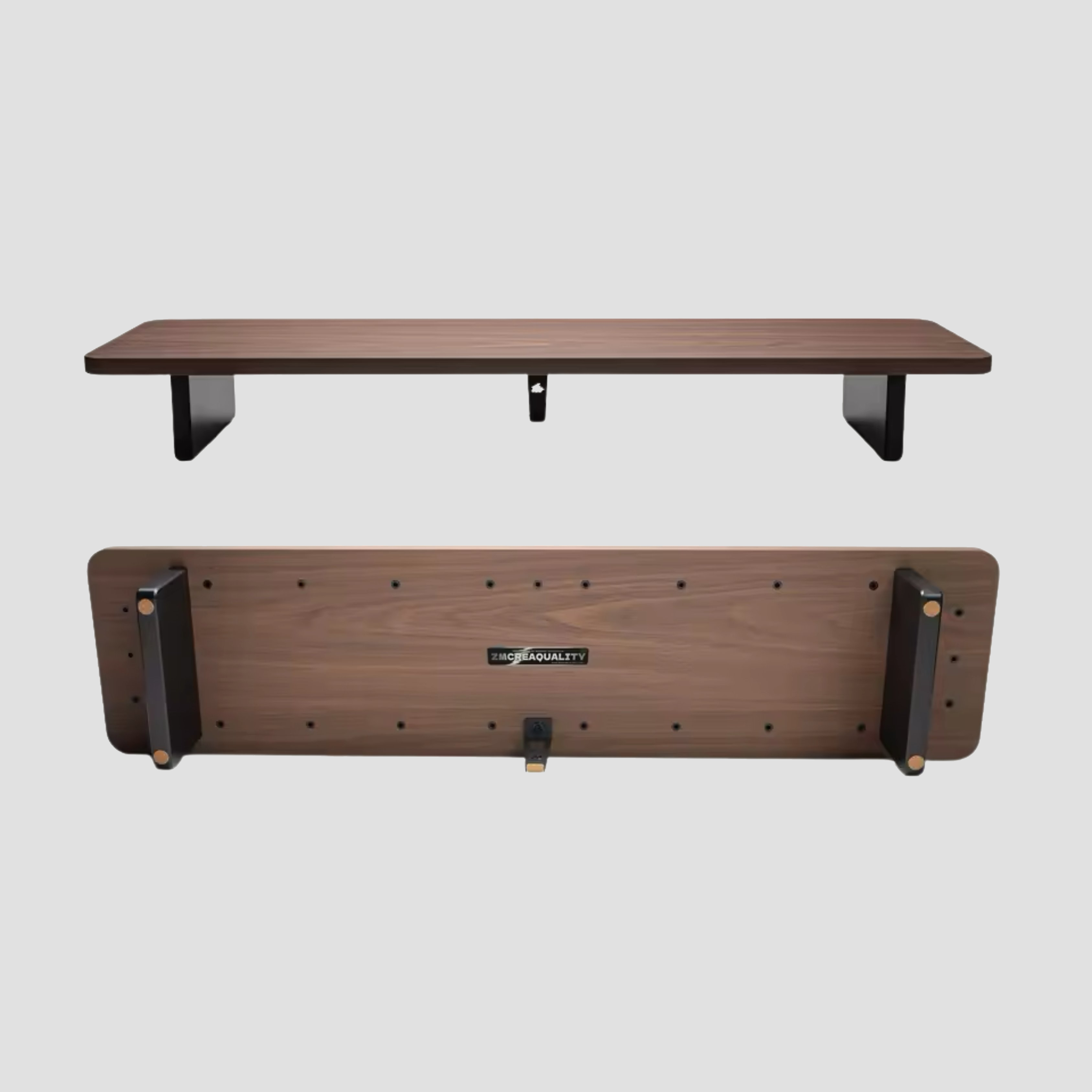 Zavvox Walnut Pro Monitor Stand